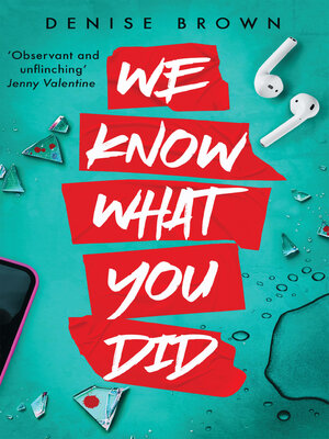 cover image of We Know What You Did